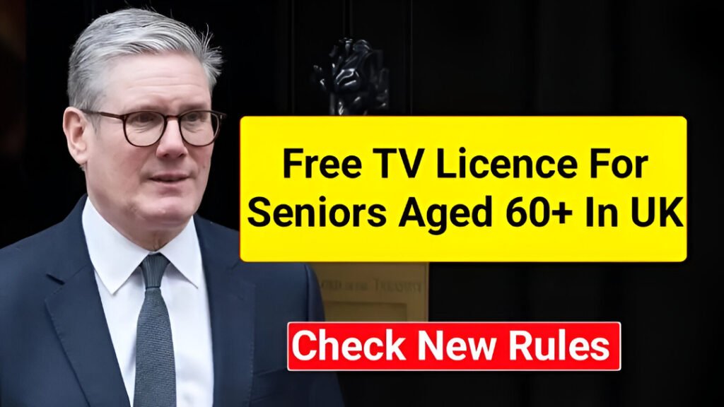 Free TV Licence for Over-60s UK