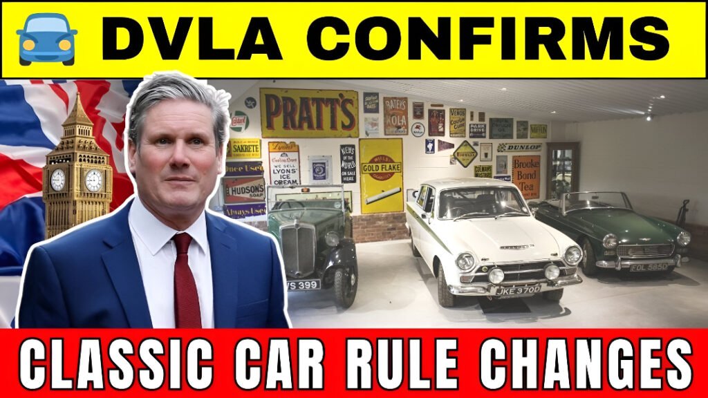 DVLA Classic Car Rule Changes